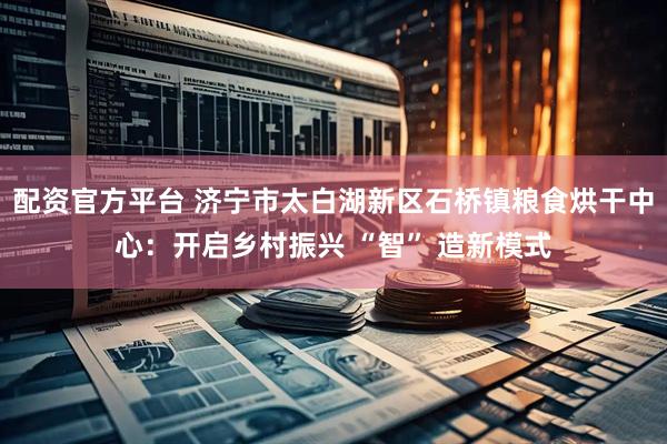 配资官方平台 济宁市太白湖新区石桥镇粮食烘干中心：开启乡村振兴 “智” 造新模式